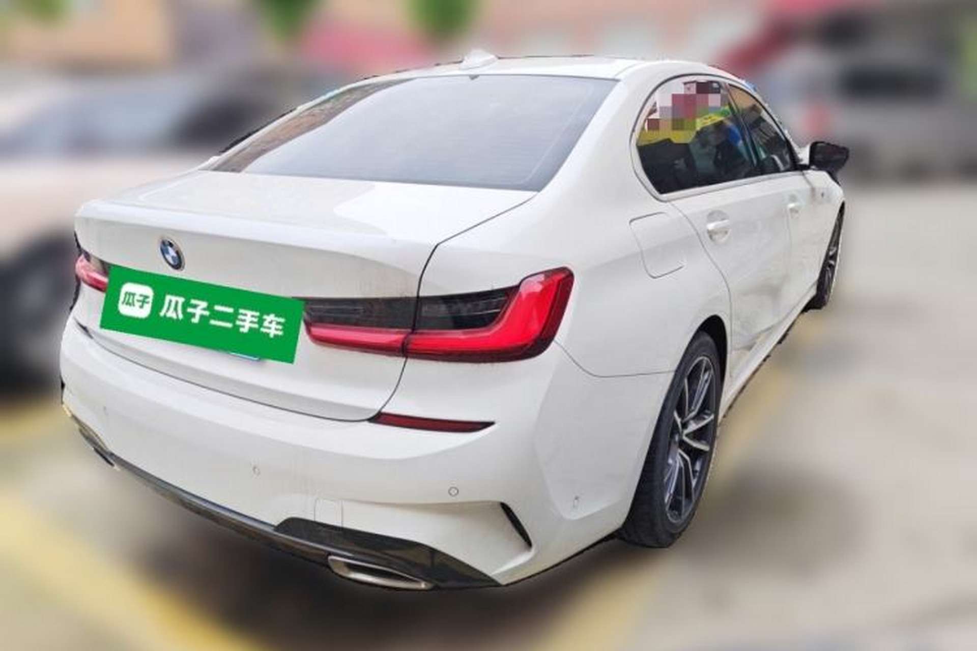 Used BMW 3 Series 2020 320Li M Sport Package Rear Right 45 Deg