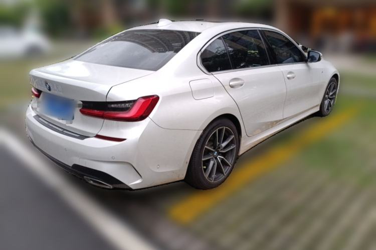 Used BMW 3 Series 2020 320Li M Sport Package Rear Right 45 Deg