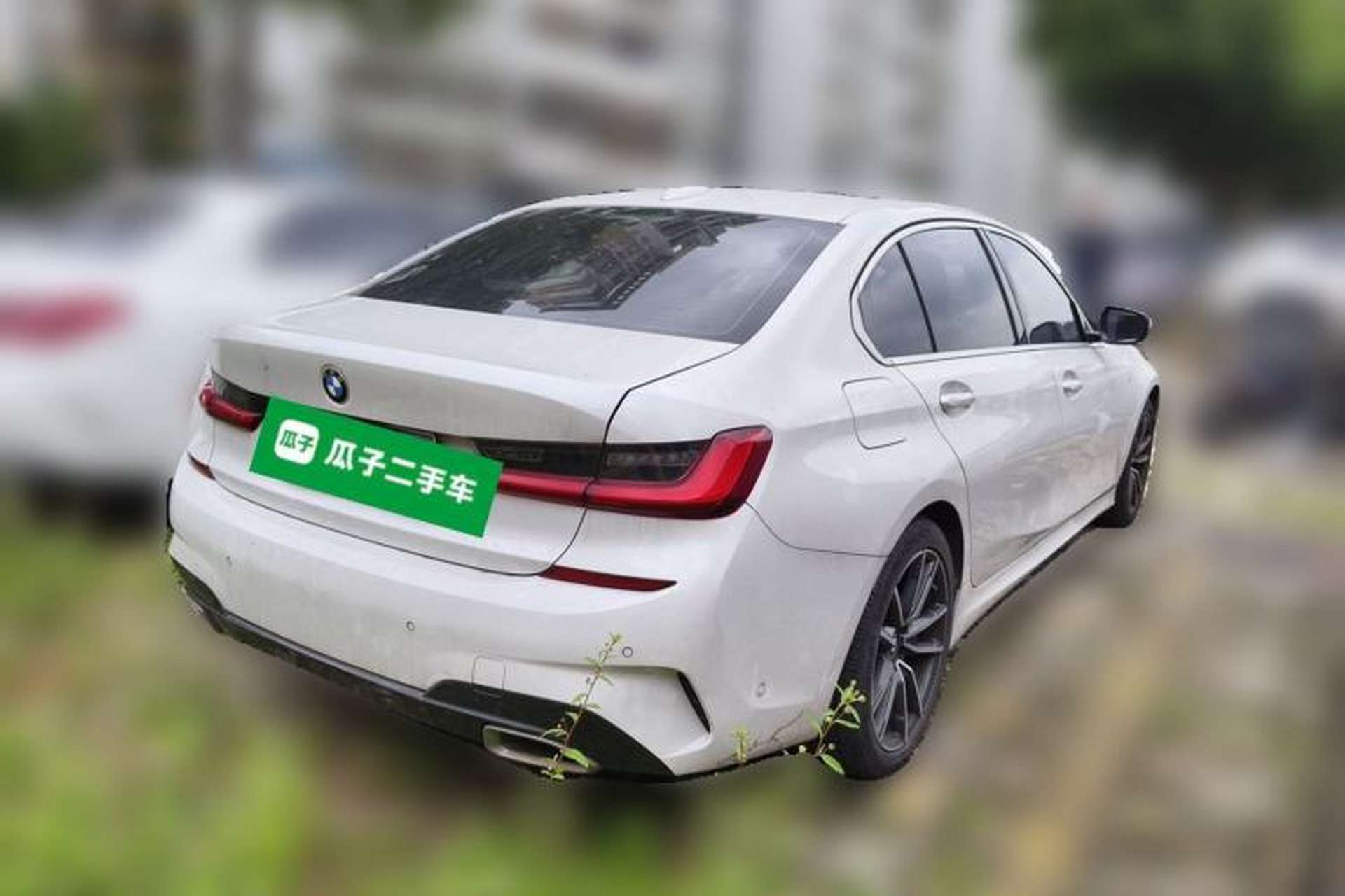 Used BMW 3 Series 2020 320Li M Sport Package Rear Right 45 Deg