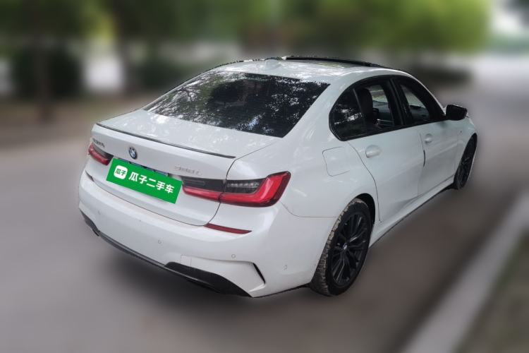 Used BMW 3 Series 2020 325i M Sport Night Edition package Rear Right 45 Deg