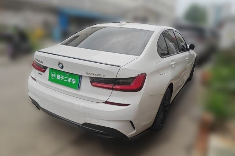 Used BMW 3 Series 2020 325Li M Sport Night Edition Package Rear Right 45 Deg