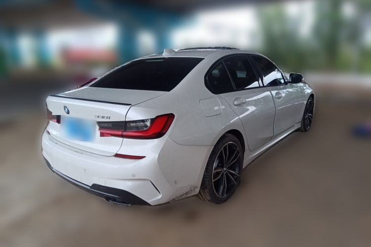 Used BMW 3 Series 2020 330i M Sport Night Edition Rear Right 45 Deg