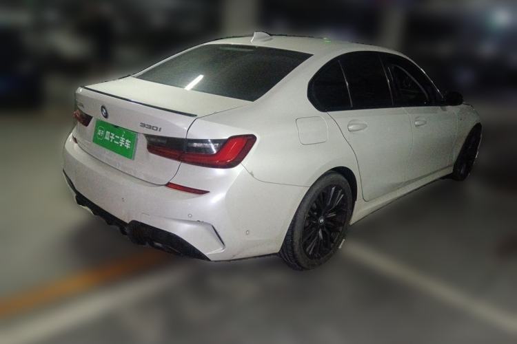 Used BMW 3 Series 2020 330i M Sport Night Edition Rear Right 45 Deg