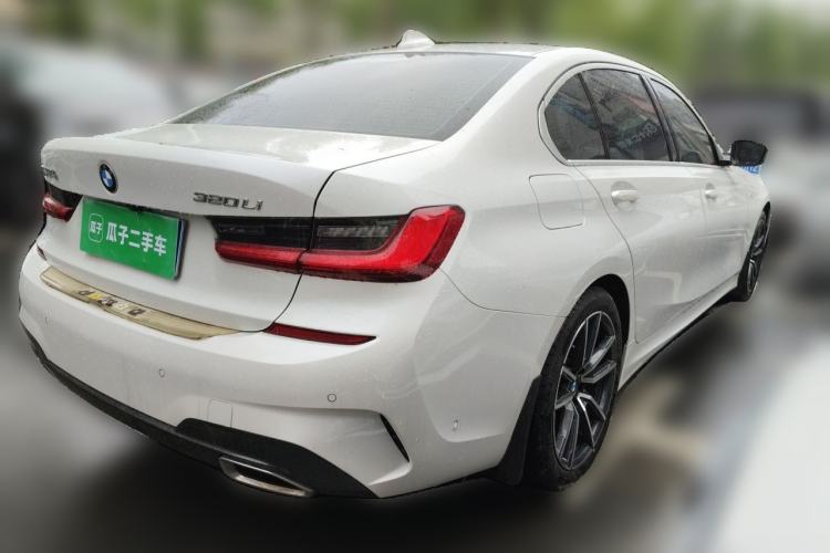 Used BMW 3 Series 2020 320Li M Sport Package Rear Right 45 Deg