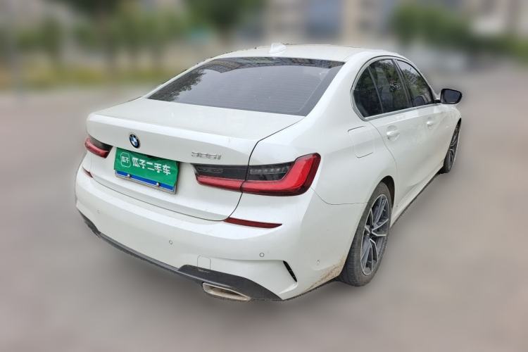 Used BMW 3 Series 2020 325i M Sport Package Rear Right 45 Deg