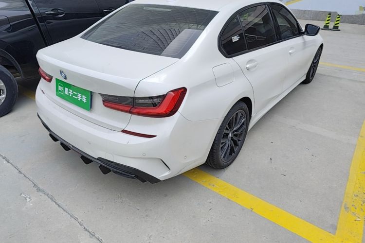 Used BMW 3 Series 2020 325Li M Sport Night Edition Package Rear Right 45 Deg