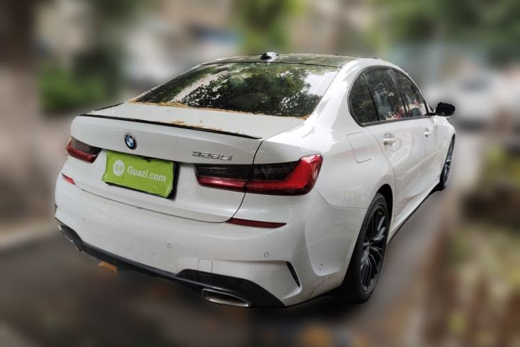 Used BMW 3 Series 2020 325Li M Sport Package Rear Right 45 Deg