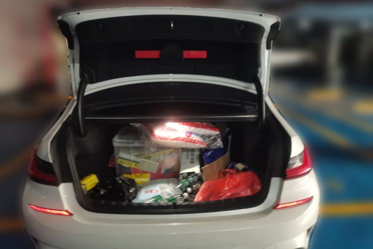 Used BMW 3 Series 2020 325i M Sport Night Edition package Trunk