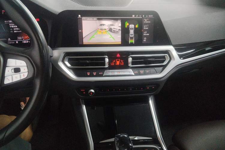 Used BMW 3 Series 2020 325Li First Edition Audio And AC Panel