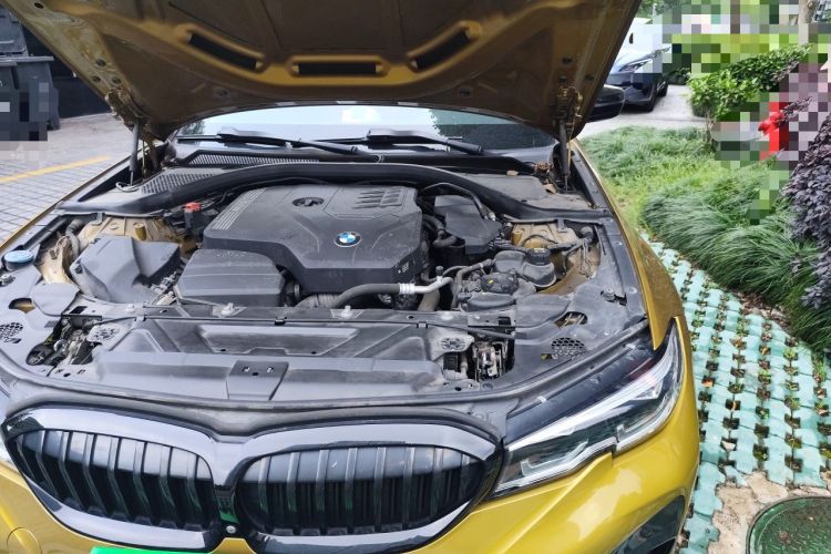 Used BMW 3 Series 2020 325Li M Sport Night Edition Package Engine Bay Left