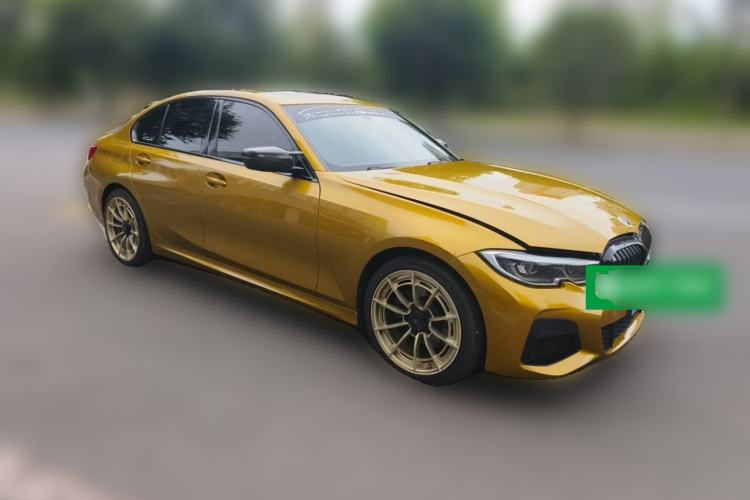 Used BMW 3 Series 2020 330i M Sport Night Edition Front Right 45 Deg