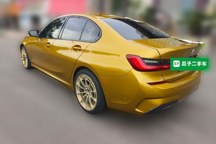 Used BMW 3 Series 2020 330i M Sport Night Edition Rear Left 45 Deg