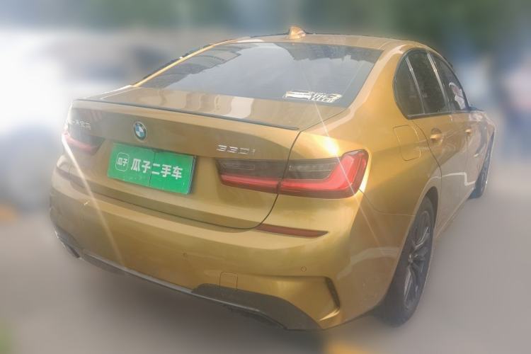 Used BMW 3 Series 2020 330i M Sport Night Edition Rear Right 45 Deg