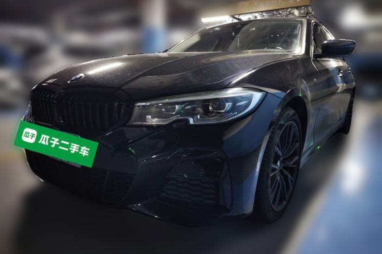 Used BMW 3 Series 2021 Second Facelift 325i M Sport Night Edition Package Guazi used car, China used car export, Used car for sale, Used cars, Cheapest cars for sale