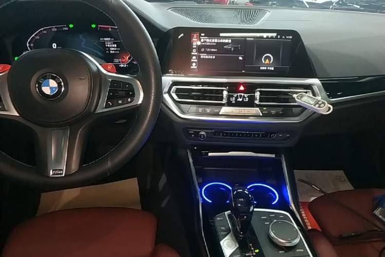 Used BMW 3 Series 2021 Second Facelift 320Li M Sport Package Audio And AC Panel