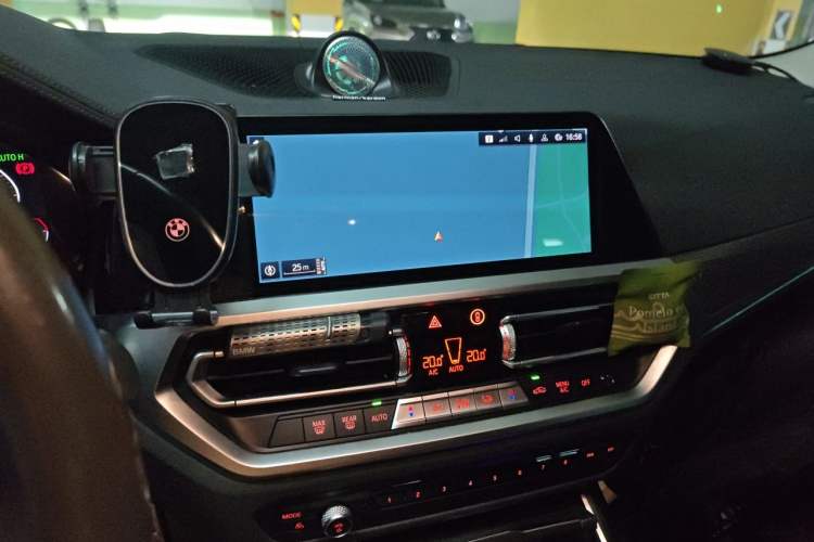 Used BMW 3 Series 2021 325i M Sport Night Edition package Audio And AC Panel