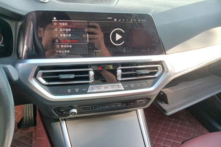 Used BMW 3 Series 2021 Second Facelift 330i M Sport Night Edition Package Audio And AC Panel