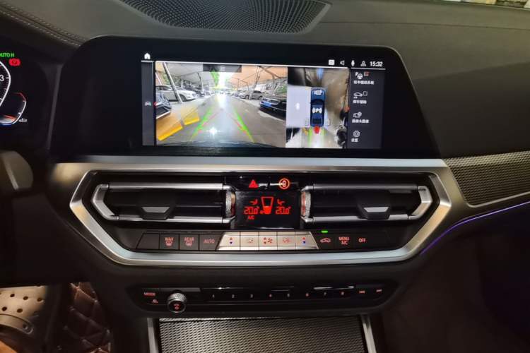 Used BMW 3 Series 2021 325Li M Sport Shadowline Package Audio And AC Panel