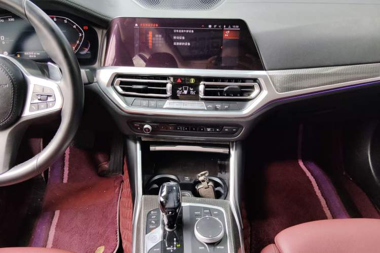 Used BMW 3 Series 2021 325Li M Sport Shadowline Package Audio And AC Panel