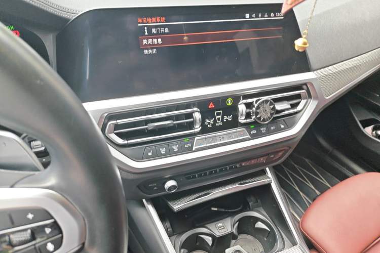Used BMW 3 Series 2021 Second Facelift 325Li M Sport Night Edition Package Audio And AC Panel