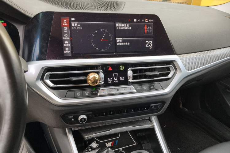 Used BMW 3 Series 2021 325Li M Sport Shadowline Package Audio And AC Panel