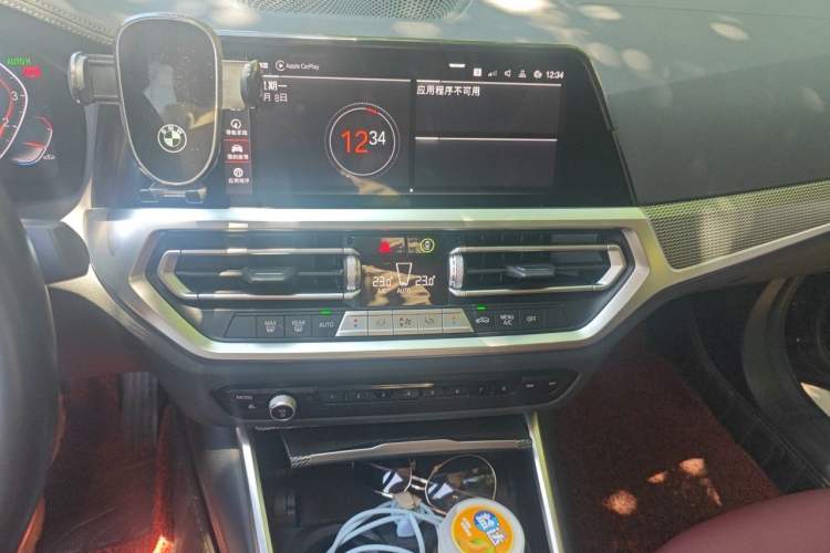 Used BMW 3 Series 2021 Facelifted 325Li M Sport Night Edition Package Audio And AC Panel