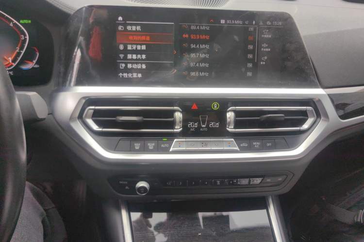 Used BMW 3 Series 2021 Restyled 325Li M Sport Package Audio And AC Panel