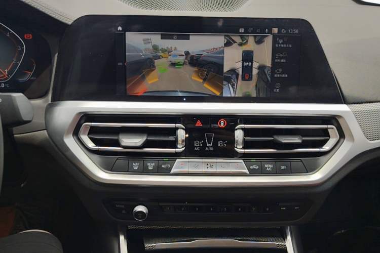 Used BMW 3 Series 2021 325Li M Sport Shadowline Package Audio And AC Panel