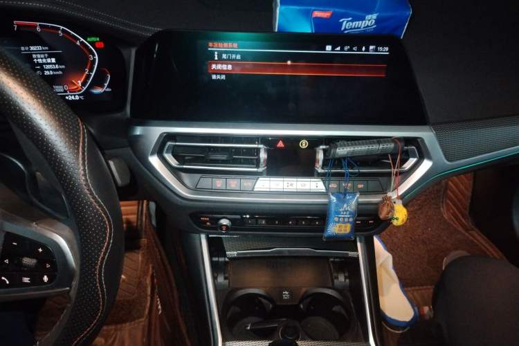 Used BMW 3 Series 2021 325Li M Sport Shadowline Package Audio And AC Panel
