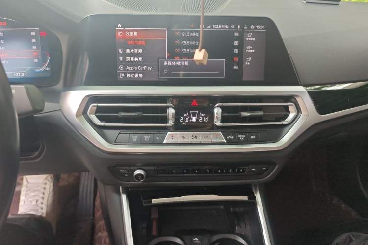 Used BMW 3 Series 2021 Facelifted 320Li M Sport Package Audio And AC Panel