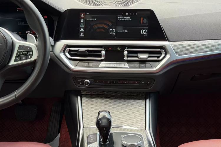 Used BMW 3 Series 2021 Second Facelift 330Li xDrive M Sport Night Edition Package Audio And AC Panel