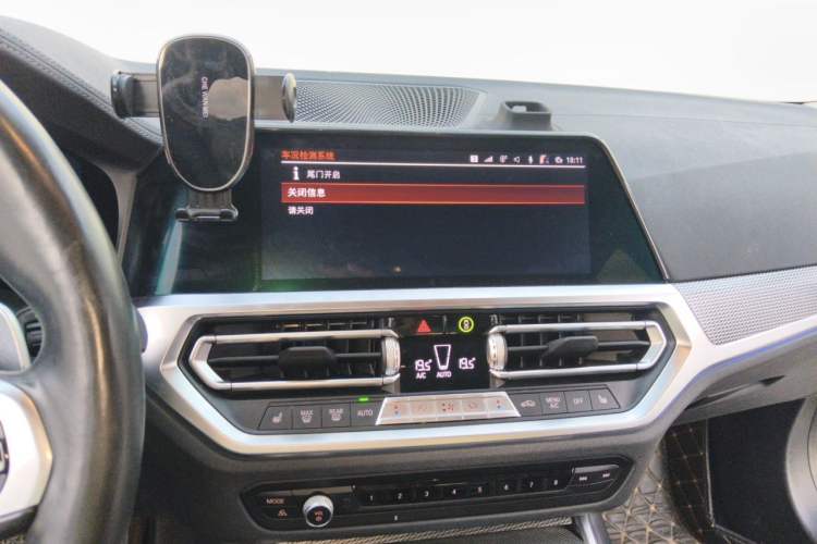 Used BMW 3 Series 2021 325i M Sport Night Edition package Audio And AC Panel