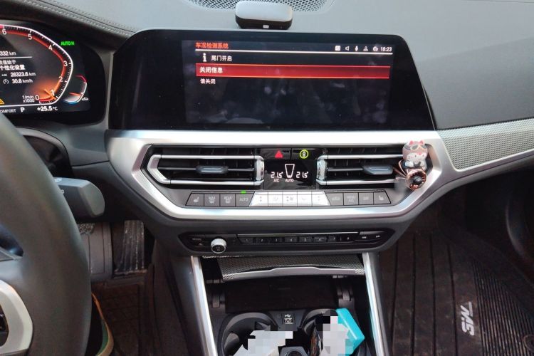 Used BMW 3 Series 2021 325i M Sport Night Edition package Audio And AC Panel