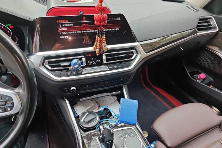 Used BMW 3 Series 2021 Second Facelift 325Li M Sport Package Audio And AC Panel