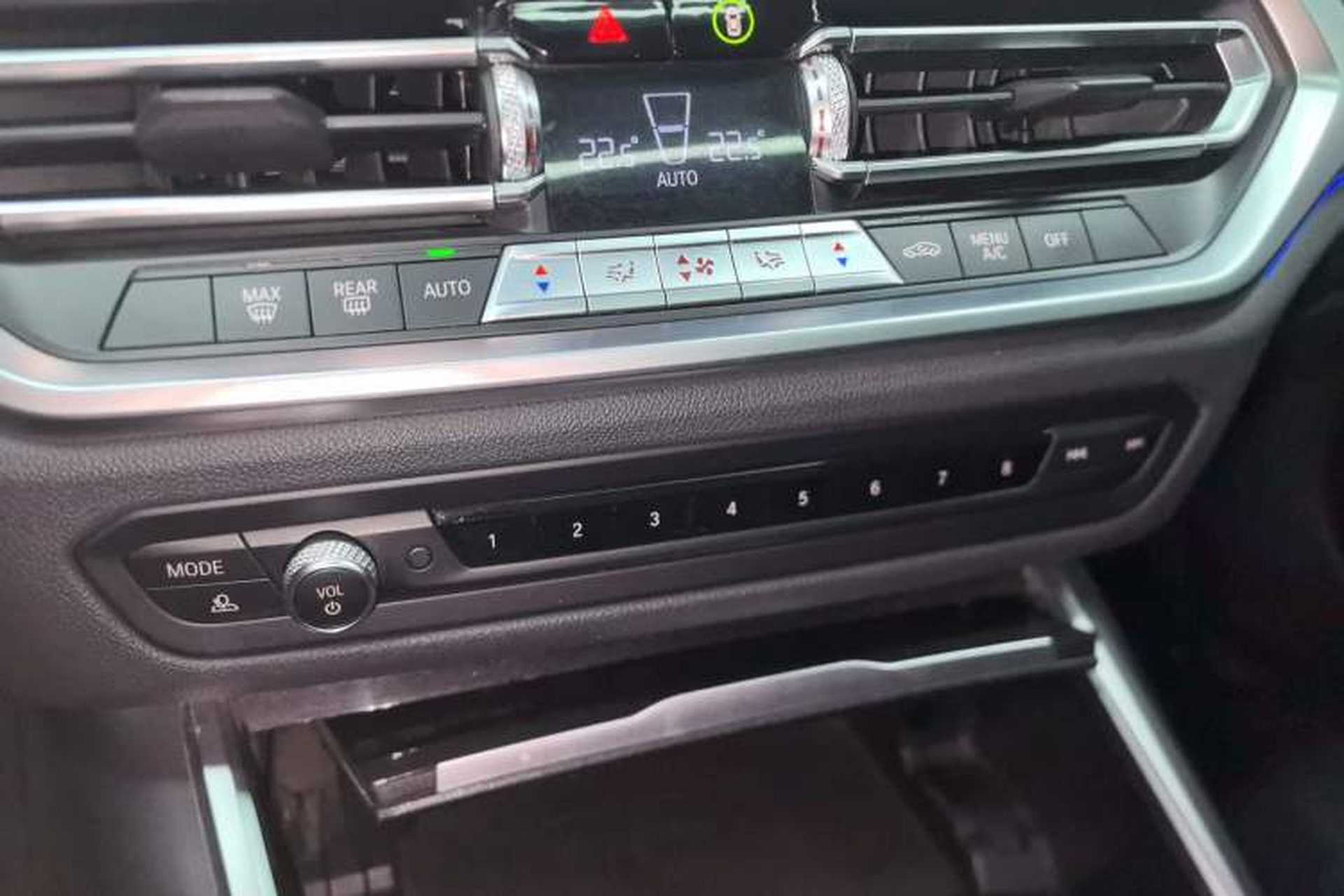 Used BMW 3 Series 2021 325Li M Sport Package Audio And AC Panel