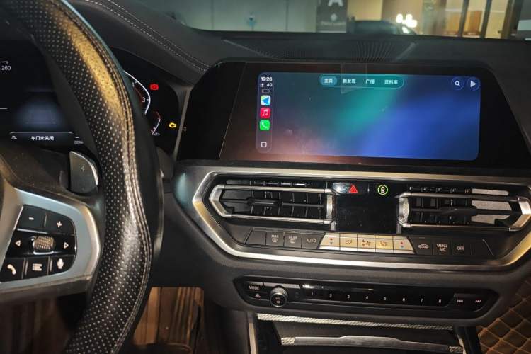 Used BMW 3 Series 2021 Second Facelift 325i M Sport Night Edition Package Audio And AC Panel