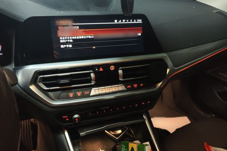 Used BMW 3 Series 2021 Second Facelift 325i M Sport Night Edition Package Audio And AC Panel