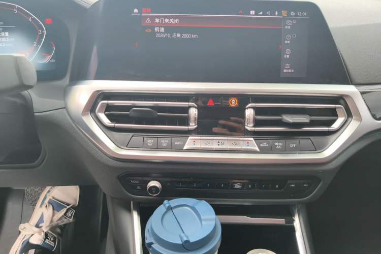 Used BMW 3 Series 2021 Second Facelift 325Li M Sport Package Audio And AC Panel