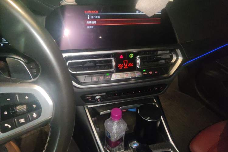 Used BMW 3 Series 2021 Second Facelift 325Li M Sport Night Edition Package Audio And AC Panel
