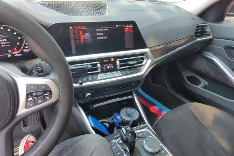 Used BMW 3 Series 2021 Second Facelift 325Li M Sport Package Audio And AC Panel