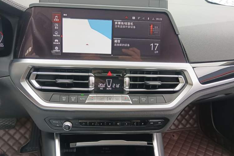 Used BMW 3 Series 2021 Facelifted 320Li M Sport Package Audio And AC Panel
