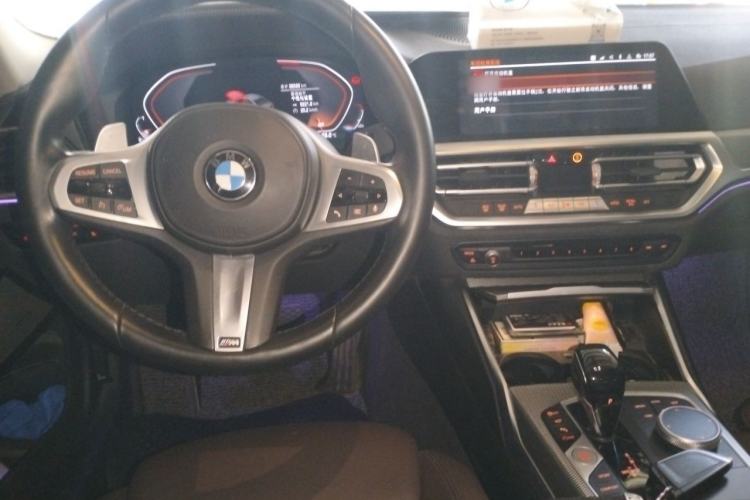 Used BMW 3 Series 2021 Second Facelift 325i M Sport Night Edition Package Center Console