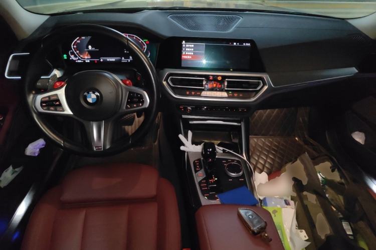 Used BMW 3 Series 2021 Second Facelift 330Li xDrive M Sport Night Edition Package Center Console