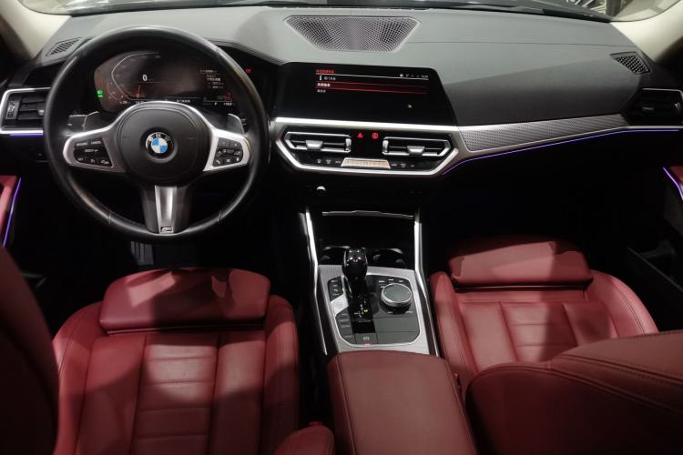 Used BMW 3 Series 2021 Second Facelift 325Li M Sport Night Edition Package Center Console