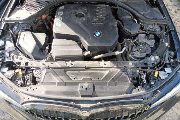 Used BMW 3 Series 2021 Second Facelift 330i M Sport Night Edition Package Engine Bay