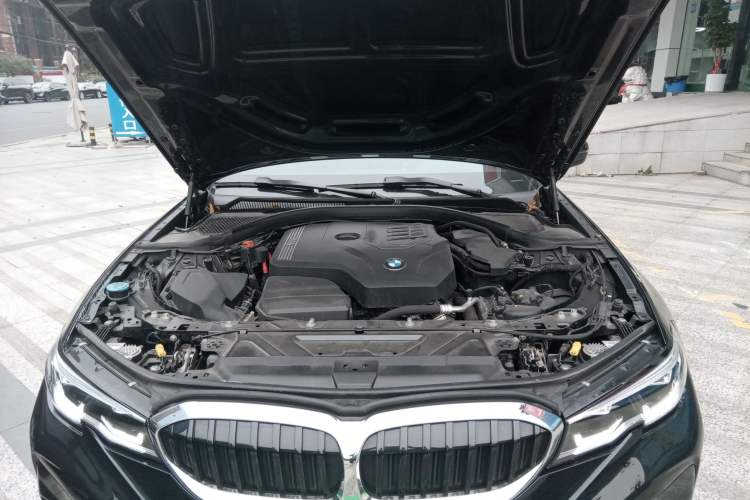 Used BMW 3 Series 2021 Second Facelift 325Li M Sport Package Engine Bay