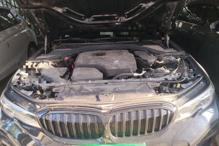Used BMW 3 Series 2021 Second Facelift 325i M Sport Night Edition Package Engine Bay