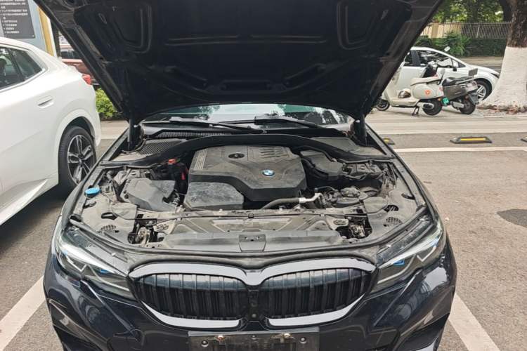 Used BMW 3 Series 2021 Second Facelift 325Li M Sport Night Edition Package Engine Bay