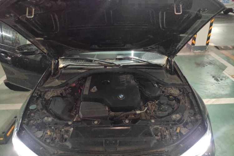 Used BMW 3 Series 2021 325Li M Sport Shadowline Package Engine Bay