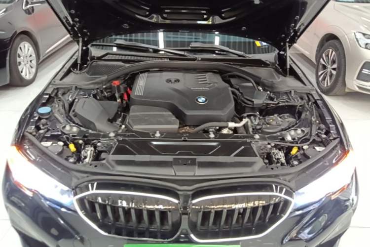 Used BMW 3 Series 2021 Second Facelift 325Li M Sport Package Engine Bay